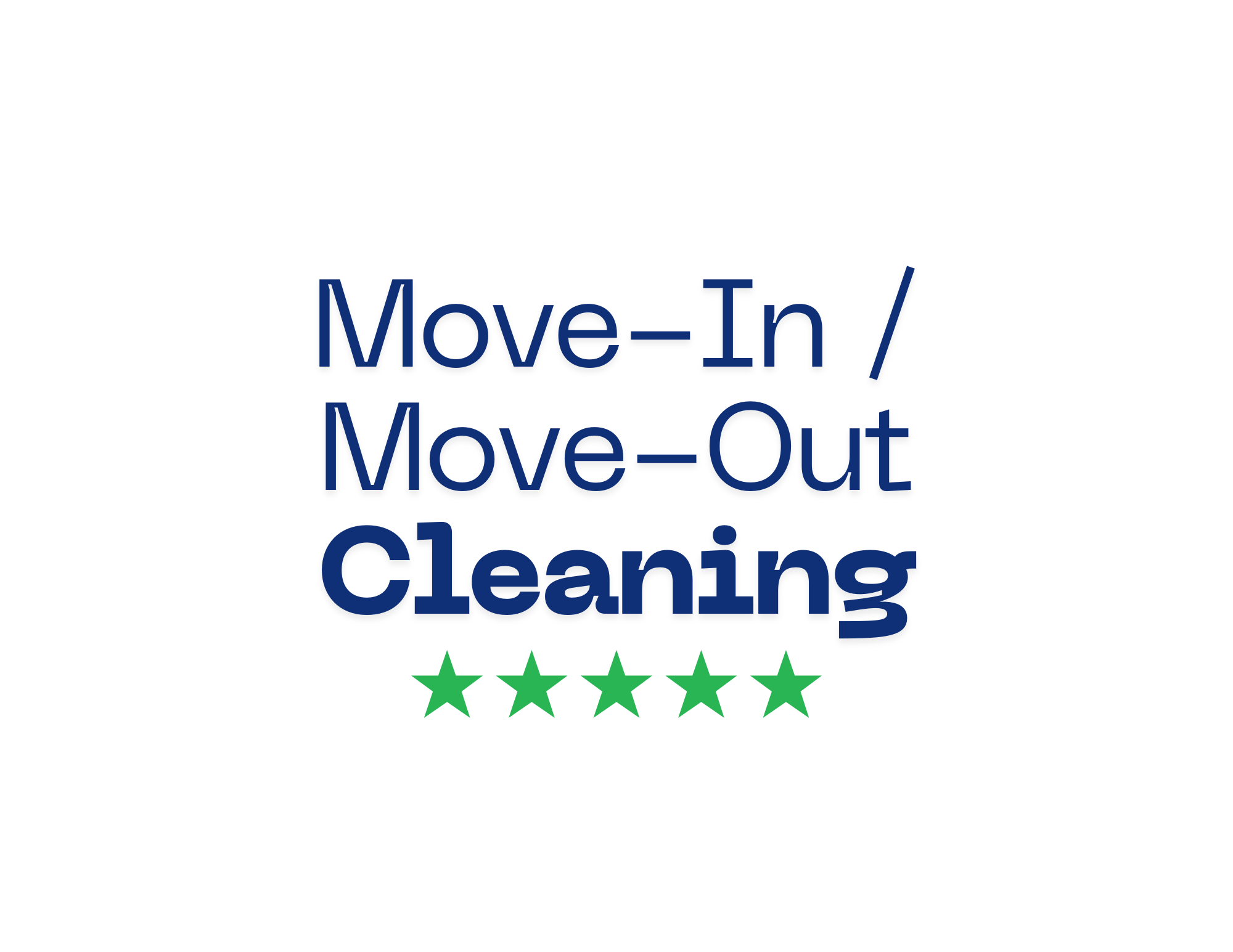 Move In / out Clean-Up